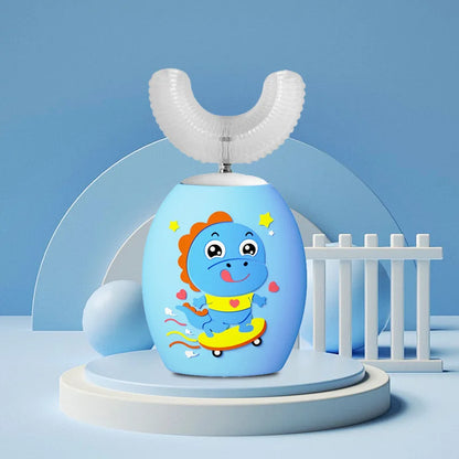CozyBrush U-Shaped Sonic Toothbrush with Rechargeable Design and Child-Safe Blue Light